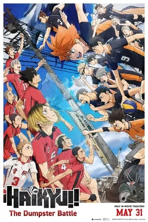 HAIKYU!! The Dumpster Battle 2024 Hindi Dual Audio HD Poster Download - filmyfly
