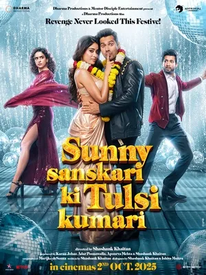 Sunny Sanskari Ki Tulsi Kumari 2025 Hindi HD Poster Download - filmyfly