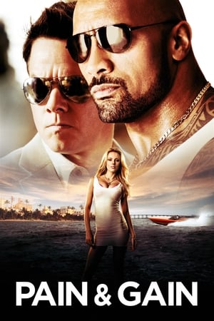 Pain & Gain 2013 Dual Audio Hindi [1.10GB] HD Poster Download - filmyfly