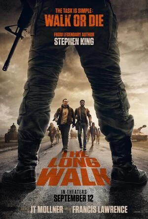 The Long Walk 2025 Hindi Dual Audio HD Poster Download - filmyfly
