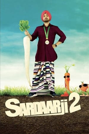 Sardaarji 2 2016 Dual Audio (Hindi - Punjabi) 450MB HD Poster Download - filmyfly