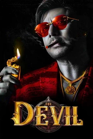 The Devil 2025 Hindi (HQ-DUB) & Kannada Dual Audio HD Poster Download - filmyfly